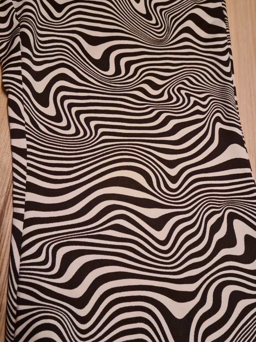 Spodnie H&M z tasiemkami wokół talii