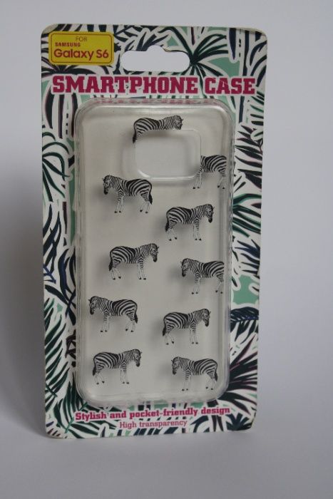 Case na telefon Samsung Galaxy S6 zebra