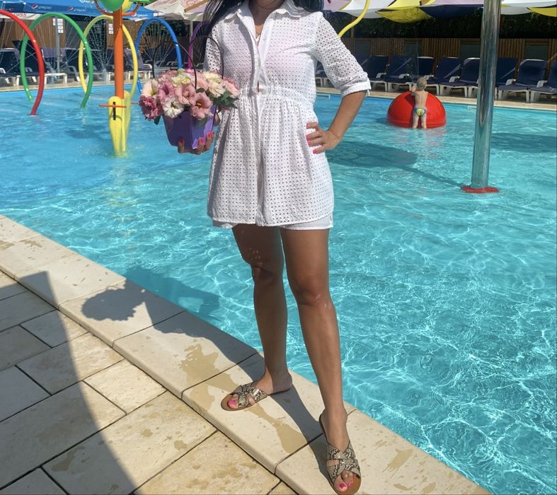 сарафан платье прошва zara