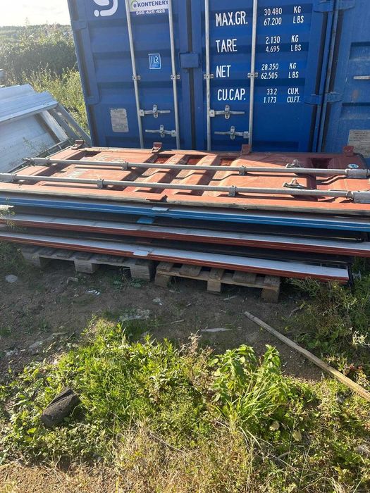 Drzwi kontenerowe Wrota 2,9 wysokie komplet