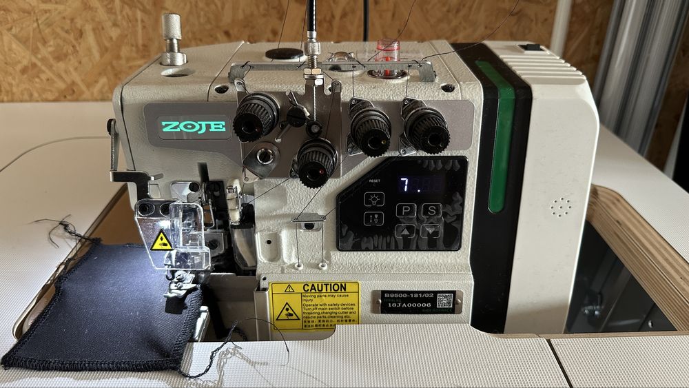 Owerlock jak NOWY Zoje b9500 - 181/02 4-nitkowy