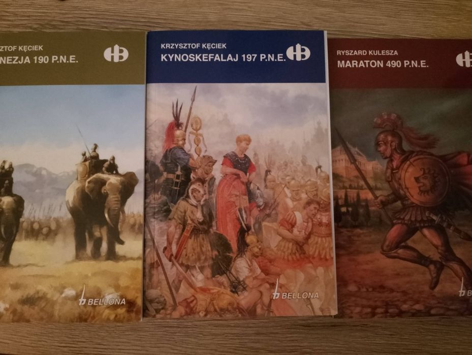 Historyczne bitwy 3 książki