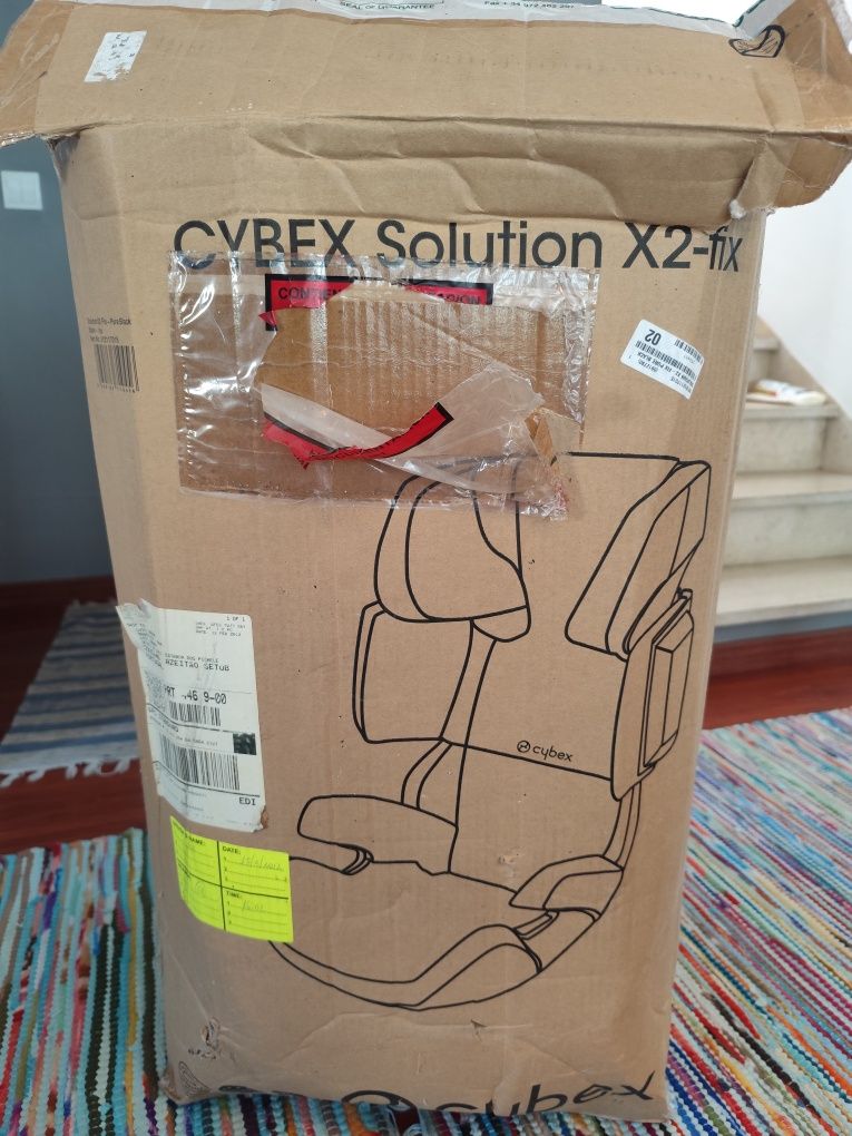 Cadeira auto Cybex solution X2 Fix