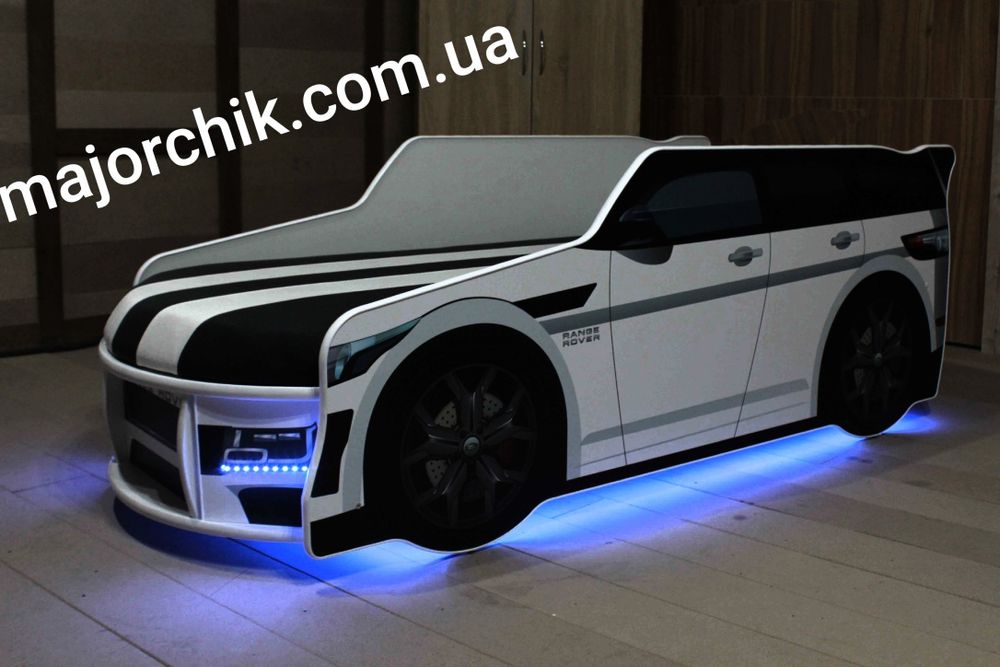 Кровать машина джип машинка БМВ Ауди Мерс с матрасом + бесплат достав