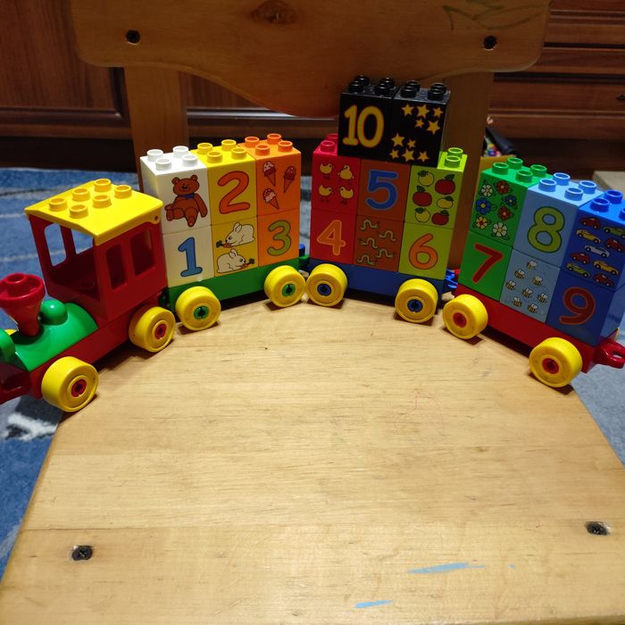 Lego duplo оригінал поїзд паровозик