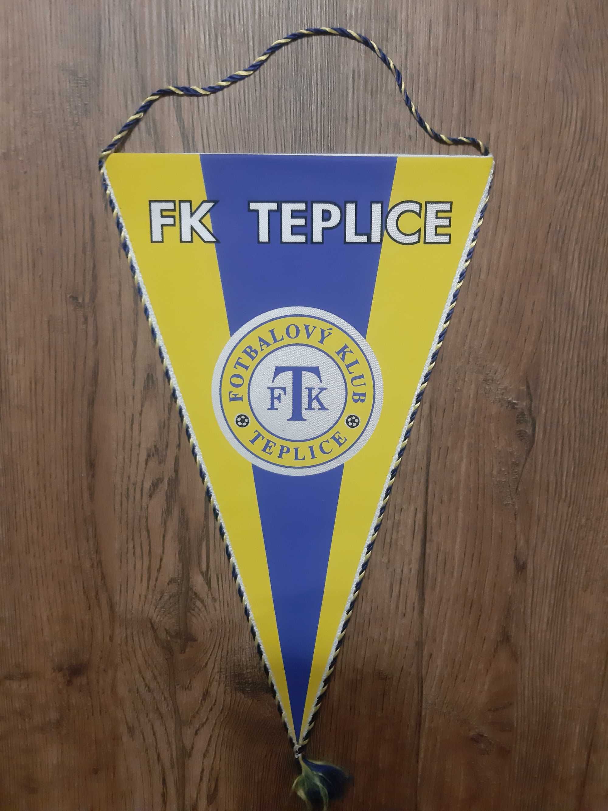 Proporczyk FK Teplice-Czechy z lat 90