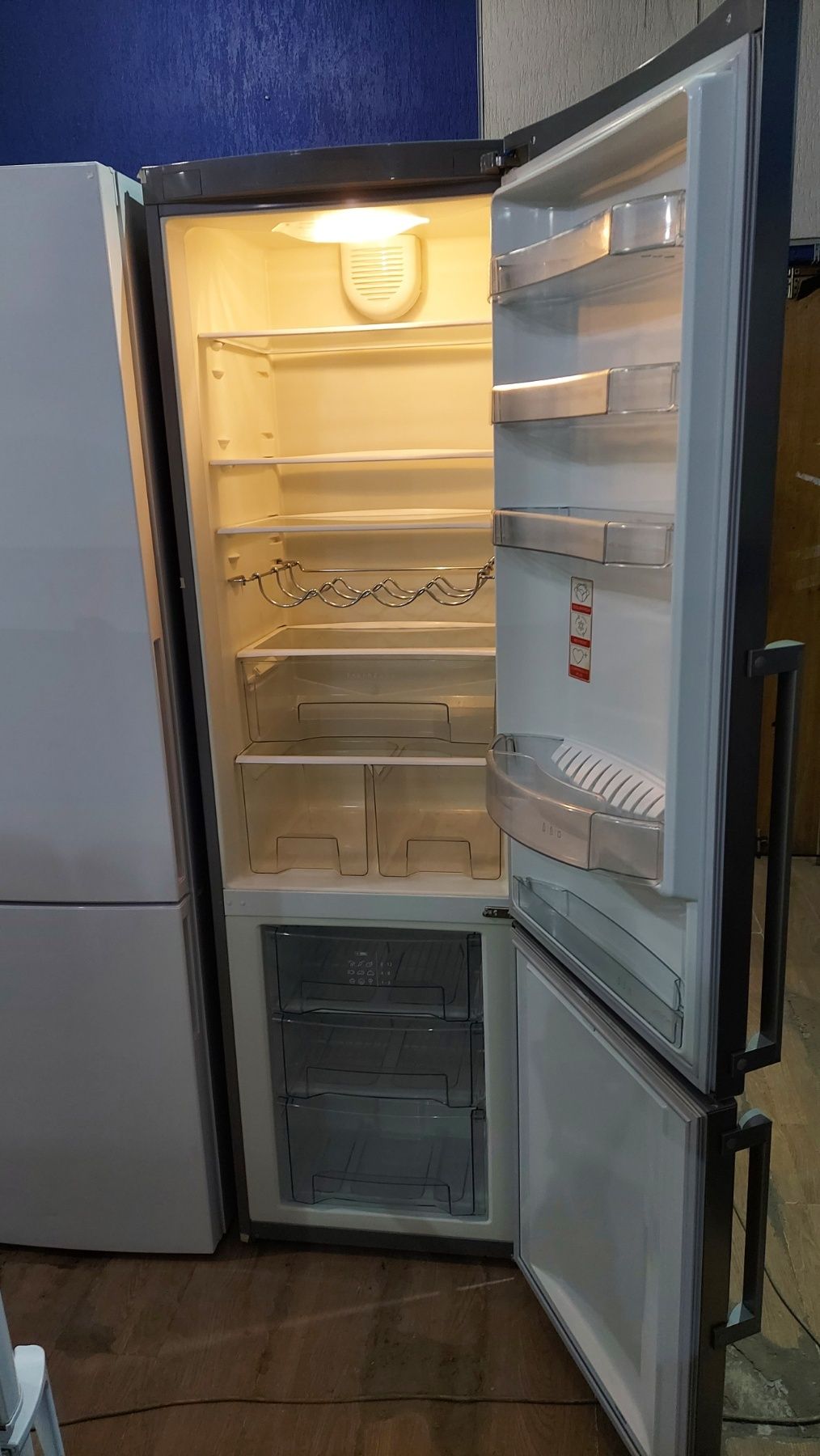 Холодильник двокамерний GORENJE PK6191EW4 (200/60/64 см) з Європи.