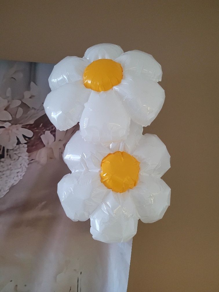 Balony kwiaty do dekoracji 4 szt.