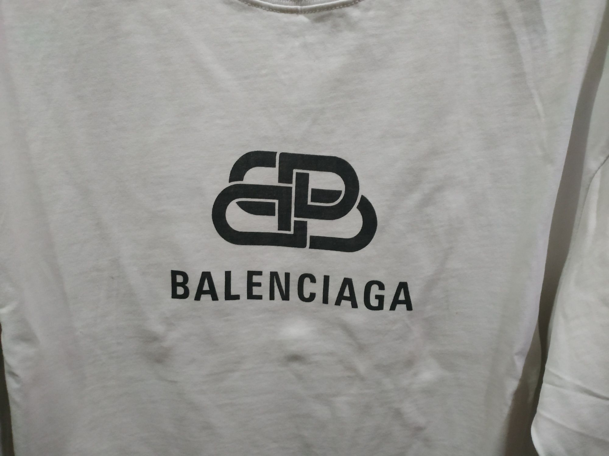 Мужская футболка balenciaga bb interlock originals
