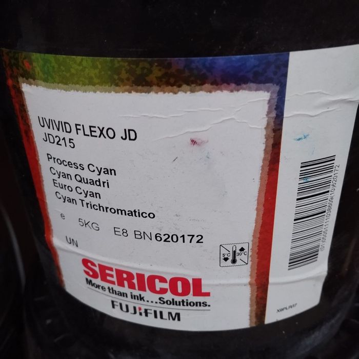 УФ краска SERICOL для узкорулонной флексопечати