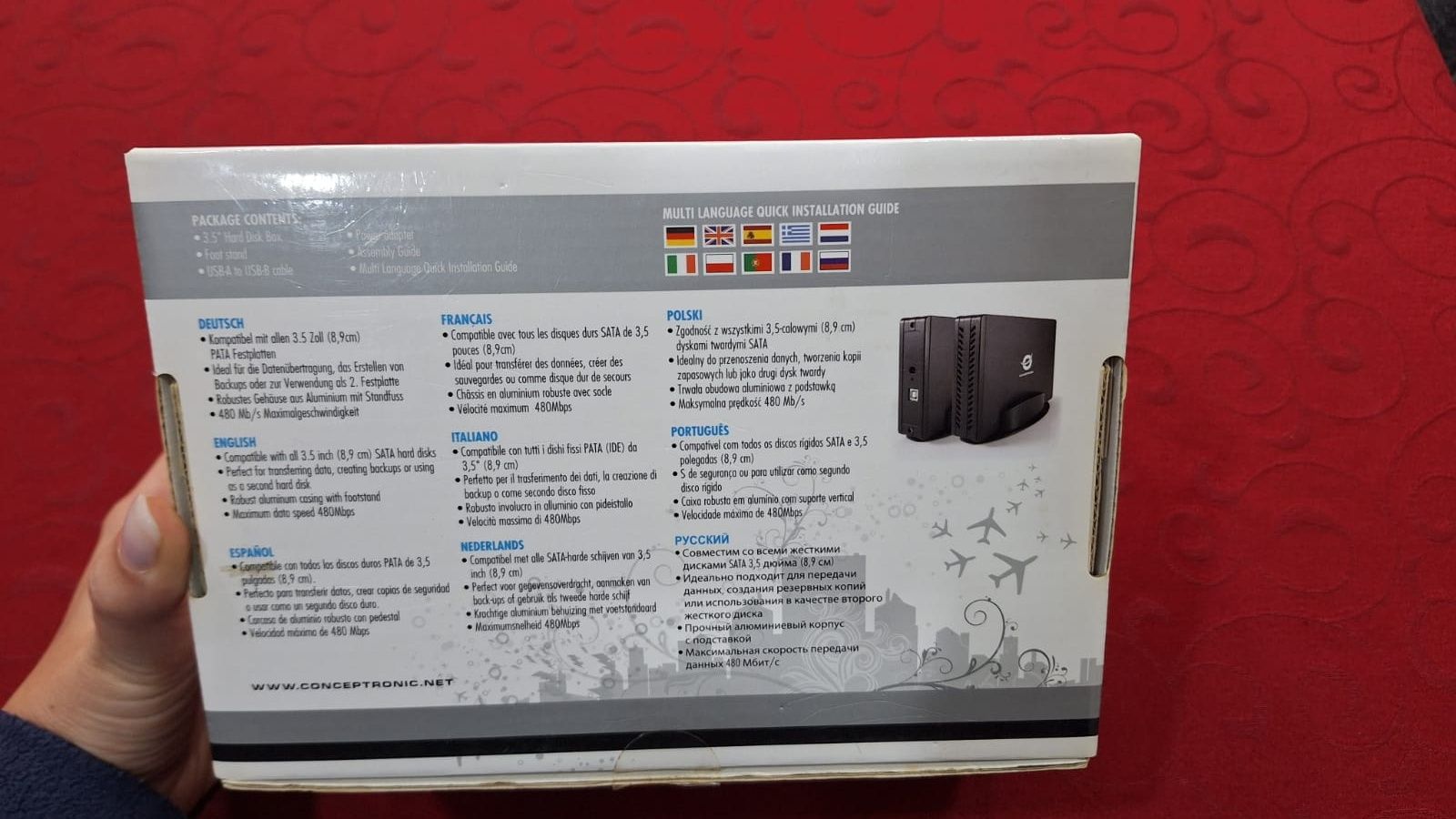 Disco externo 500GB