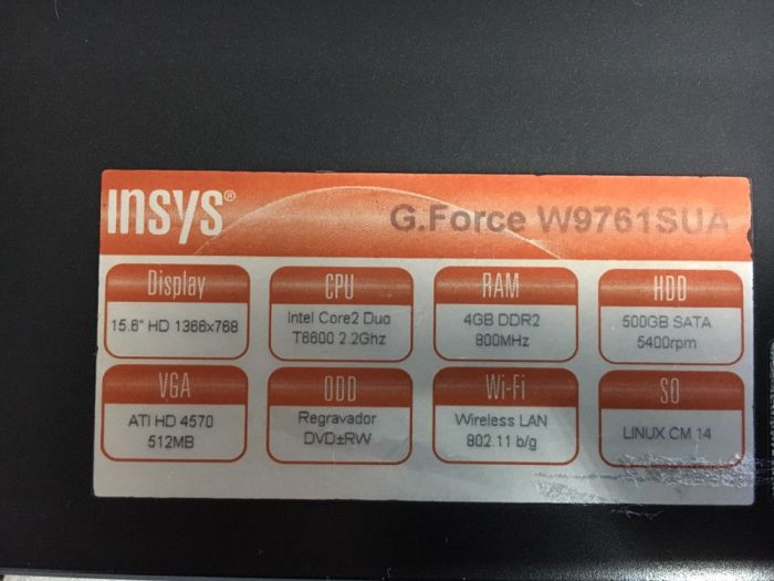 Insys Gforce W9761SUA