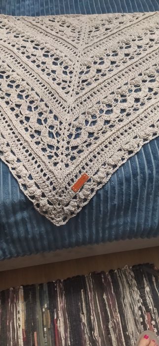 Piękna chusta handmade