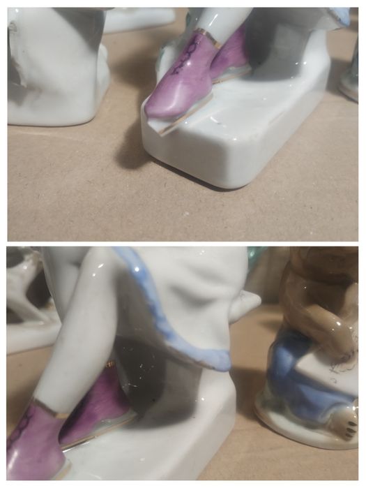 Статуэтки ссср, бронза,фарфор, и с дефектами