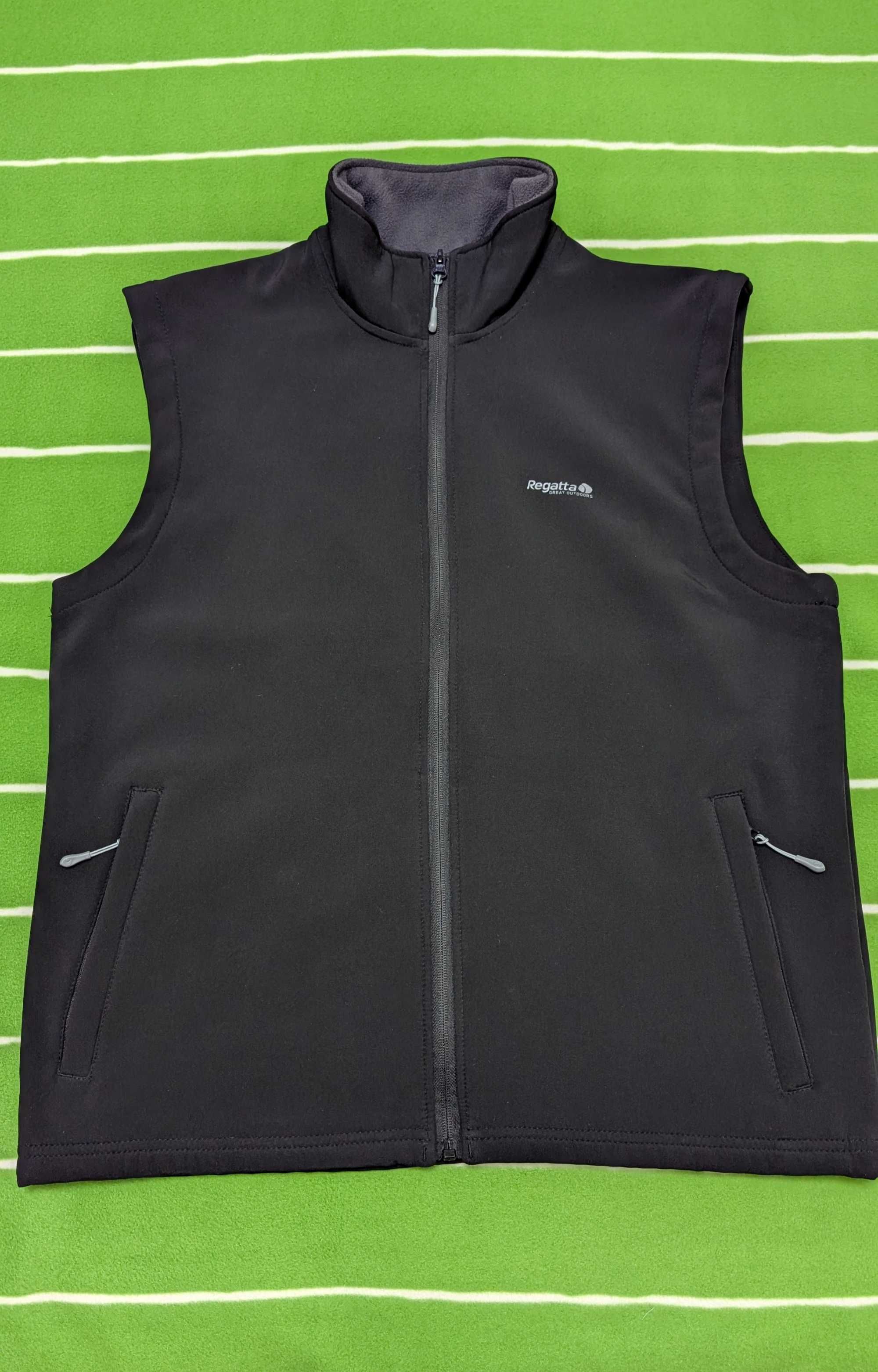 Bezrękawnik Regata Softshell + Polar Professional czarny L