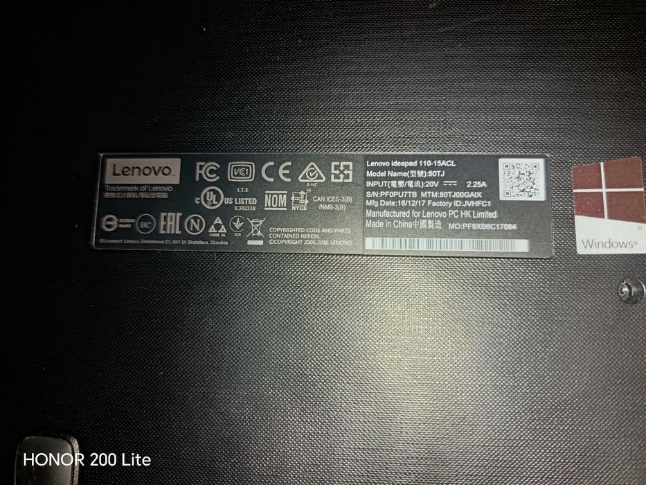 Lenovo 110-15ACL
