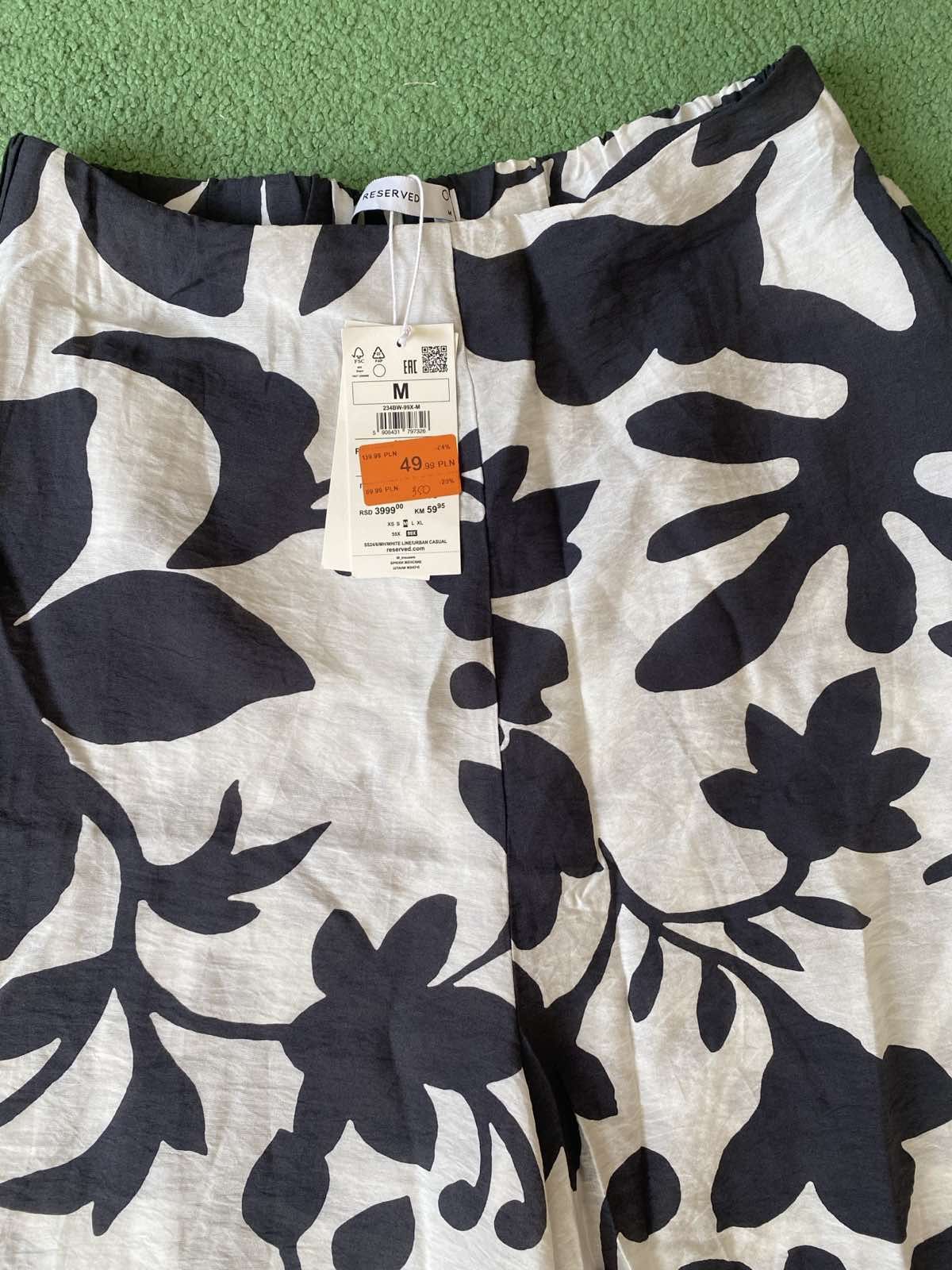 Широкі шифонові брюки Reserved M,XL,XXL