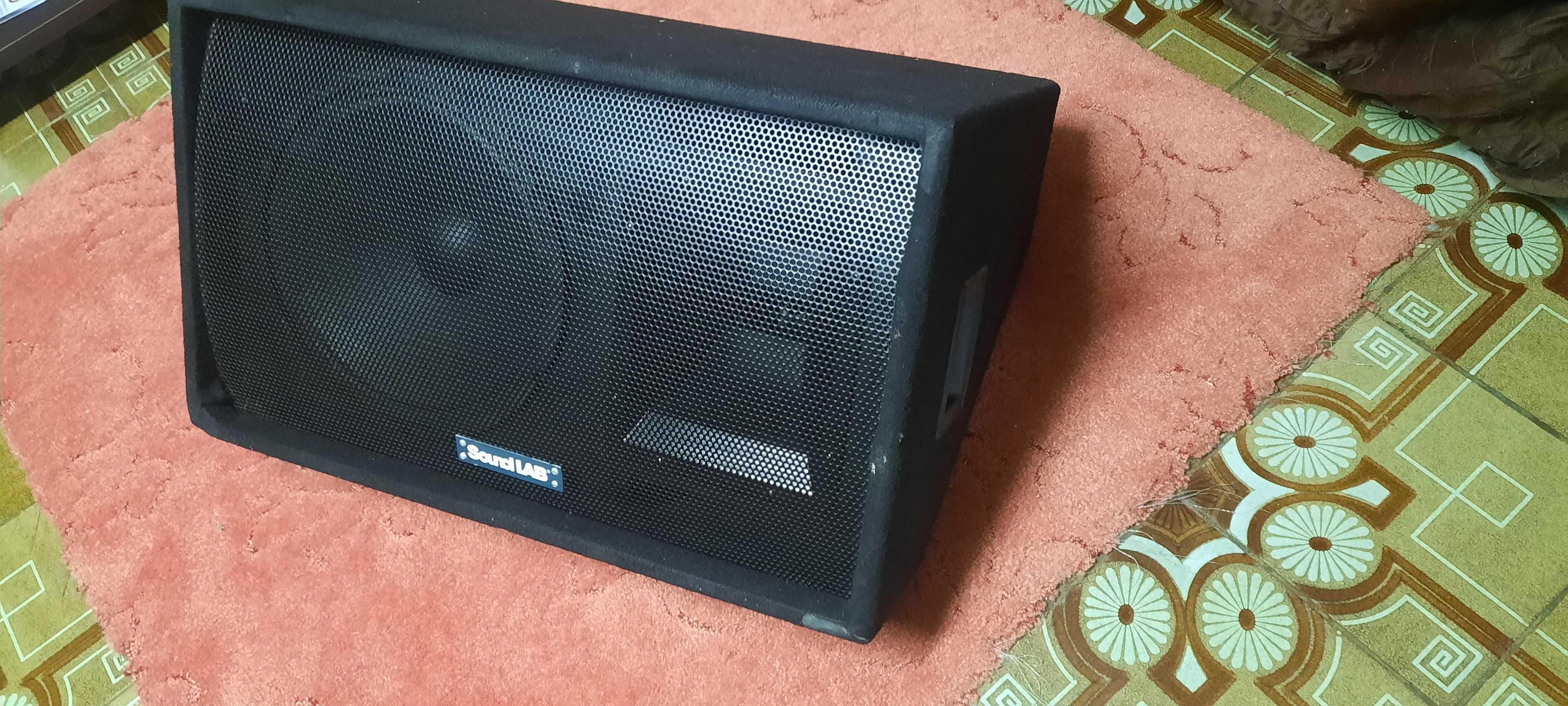 Monitor Som SoundLab P115CJ - 600W/Peak Coluna de Som