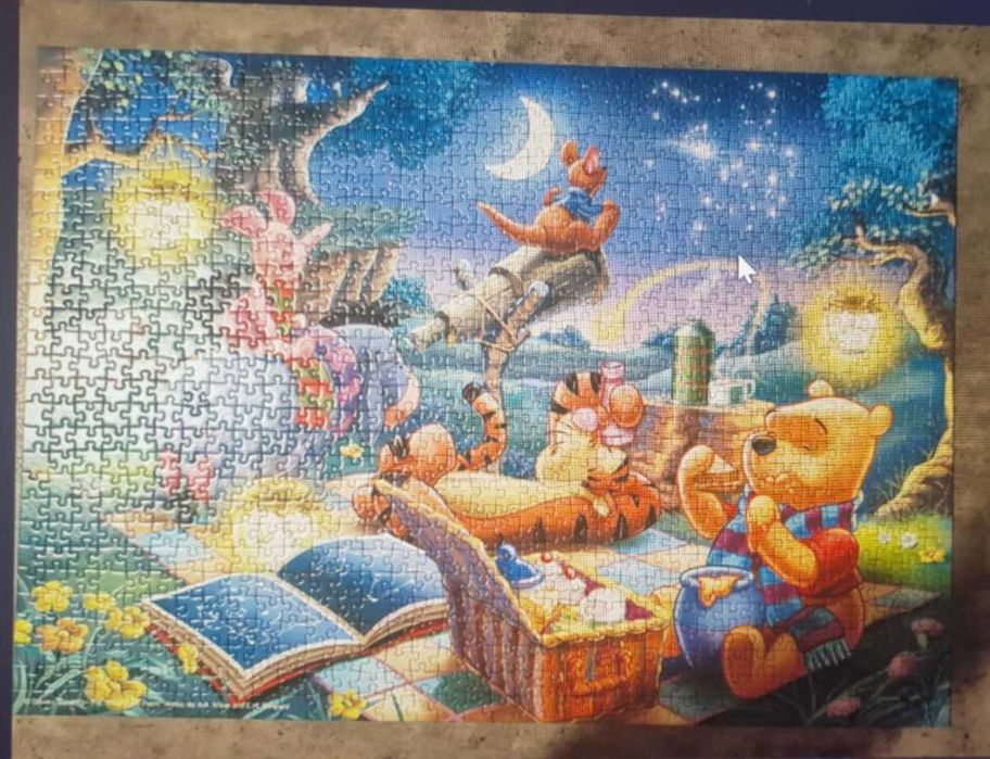 Ravensburger Puzzle Disney Kubuś Puchatek 1000 elementów Winnie Pooh