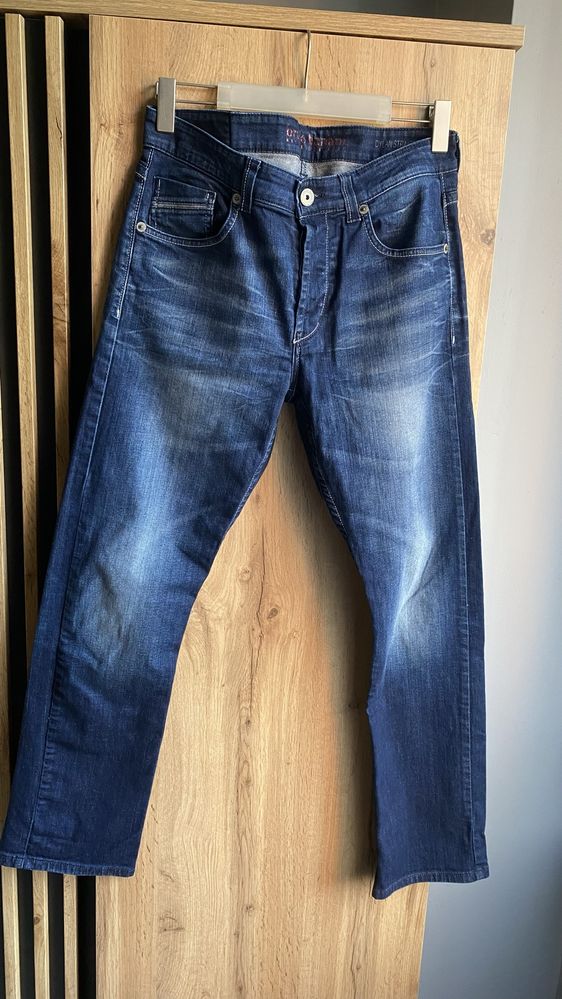 Spodnie Bruno Banani 33/32 męskie jeansy granatowe