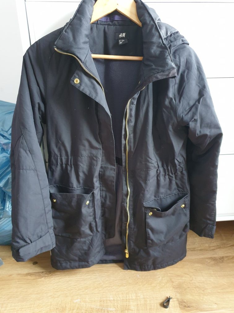 Kurtka H&M parka 34 kaptur