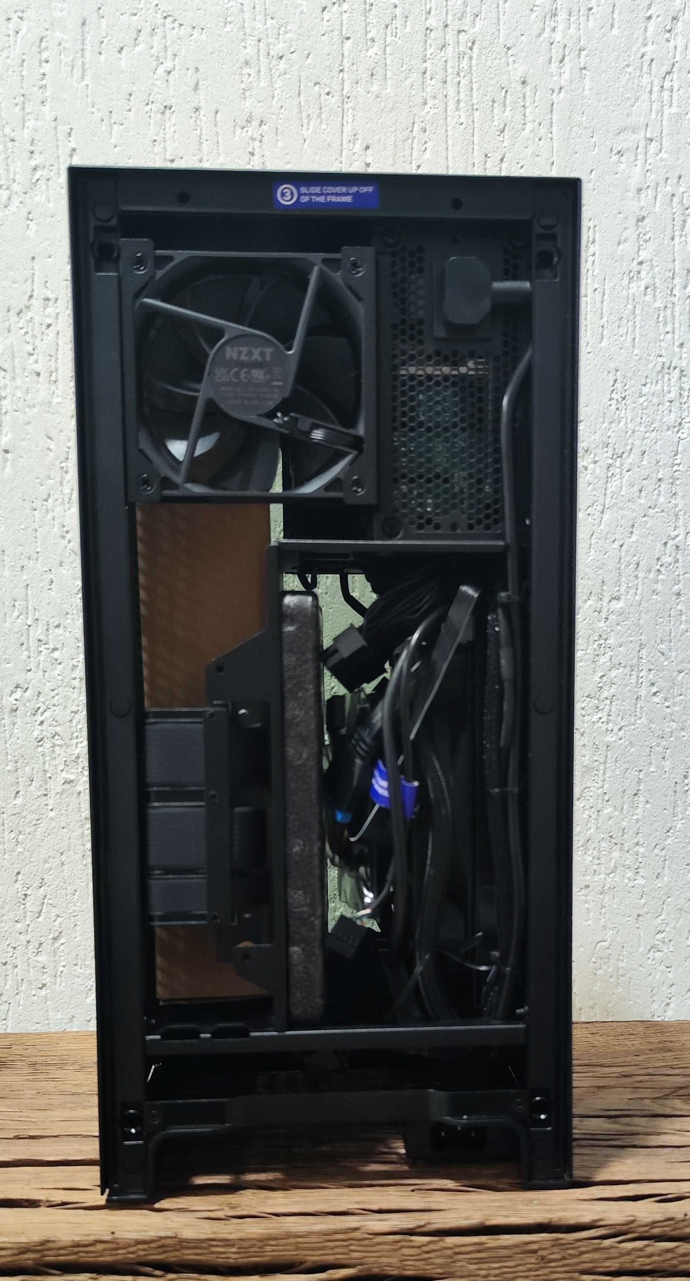 Корпус для ПК NZXT H1 Black v2 (CS-H11BB) 750W mini-ITX