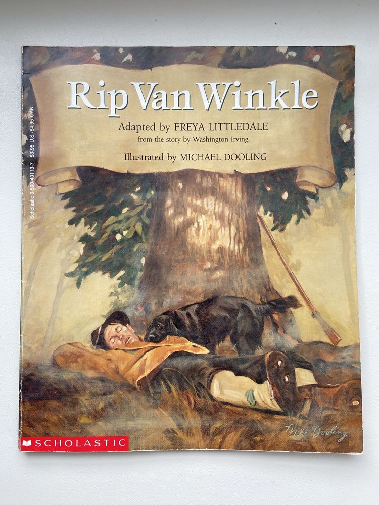 Книга англійською мовою Rip Van Winkle (scholastic)