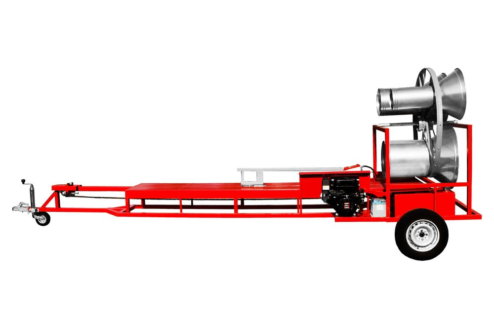Maszyna do pakowania choinek tubownica automatyczna hydrauliczna