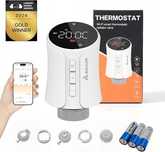 SALCAR Inteligentny termostat grzejnikowy, inteligentny termostat WiFi