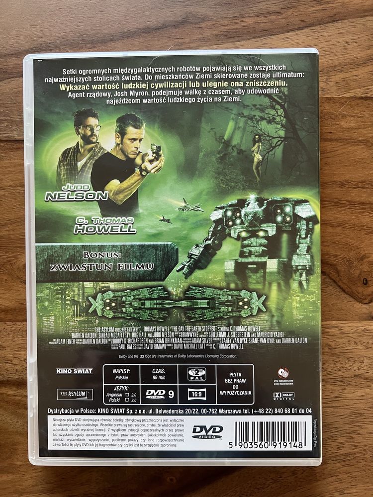 Dzień w którym ziemia zamarła DVD