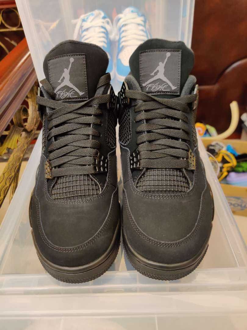 NikeAir Jordan 4 Retro BlackCat nowy z metką UnisexTrampki R45