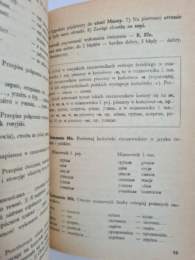 Ćwiczenia ortograficzne z języka rosyjskiego - Książka