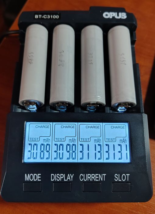 Акумулятори 18650 Panasonic 18650BD 3100 мАг, тестовані, супер стан