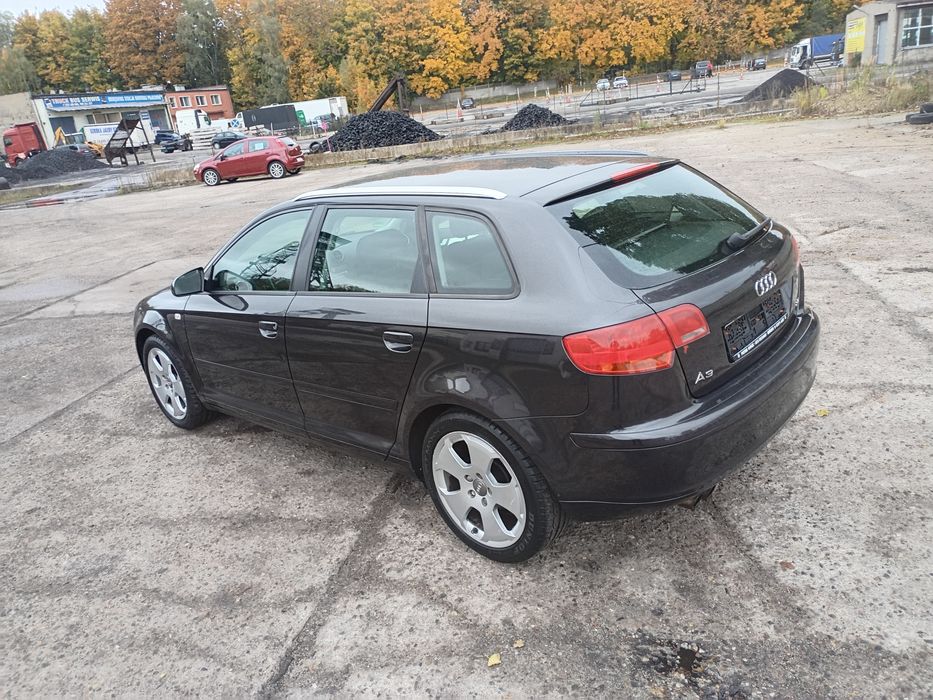 Audi A3 8p Sportback 2.0 150KM 5-Drzwi,Alufelgi 17",Klima z Niemiec