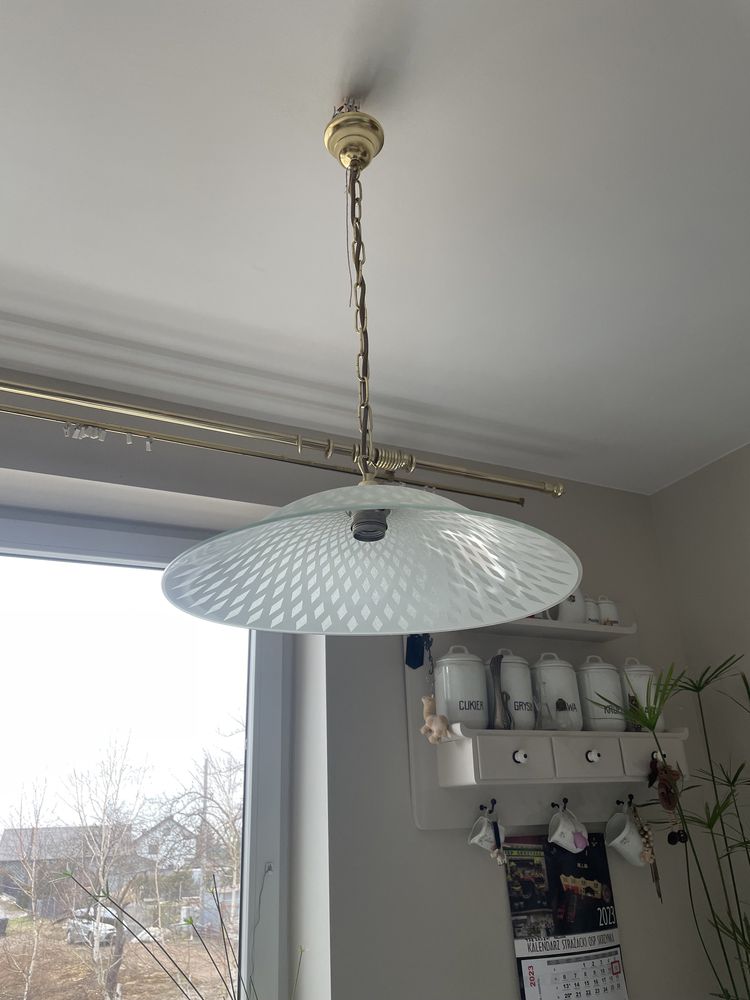 Gustowna lampa nad stół kuchnia jadalnia
