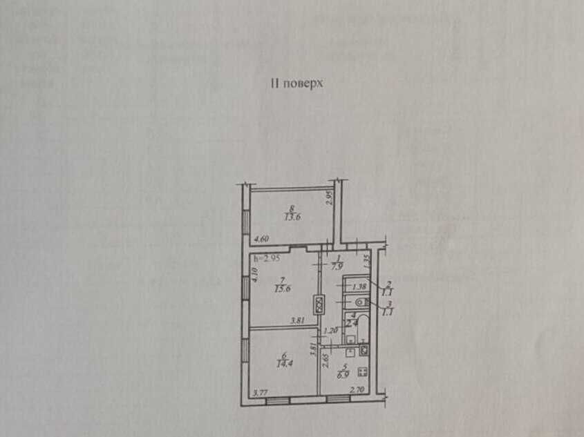 Продам 3-х ком кв Центр , сталинка