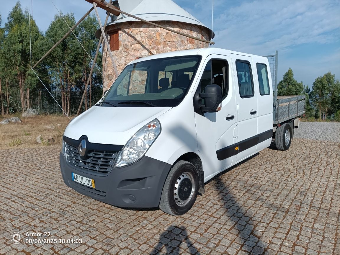 Renault master lll 9 lugares e caixa de carga