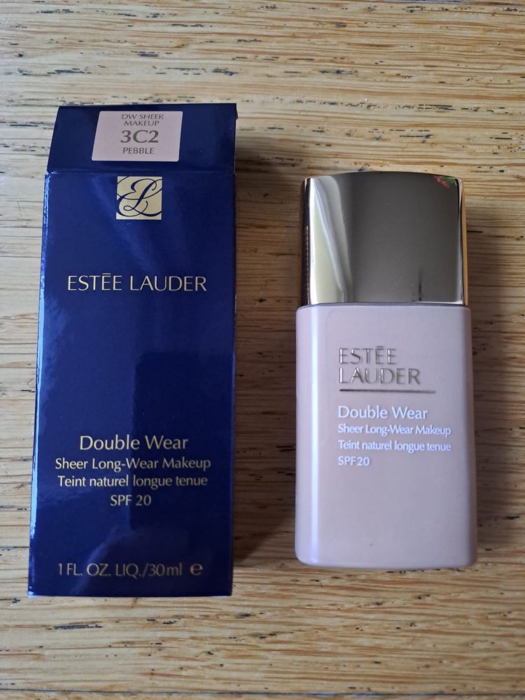 Podkład do twarzy Estee Lauder double wear sheer 3C2 pebble