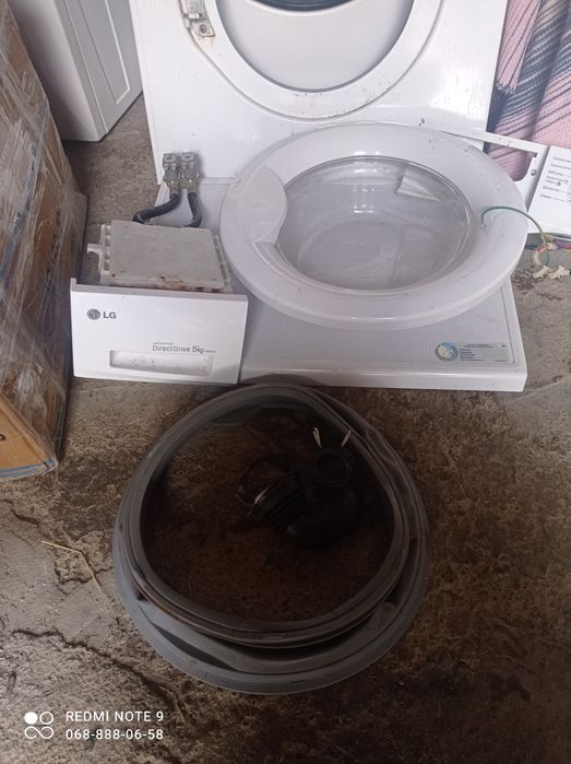 Манжета люка lg люк пластик передня панель lg direct drive