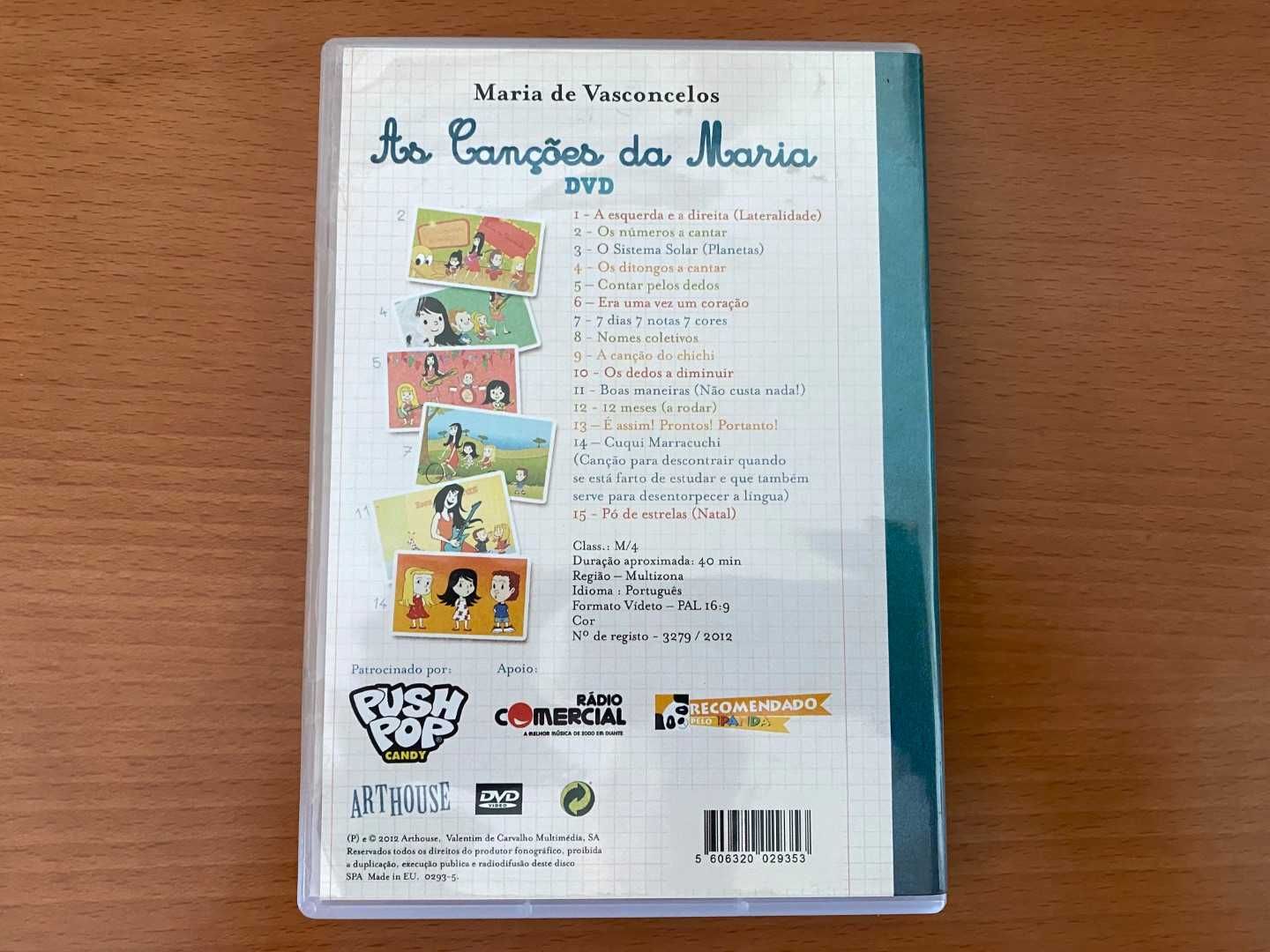 DVD As Canções da Maria