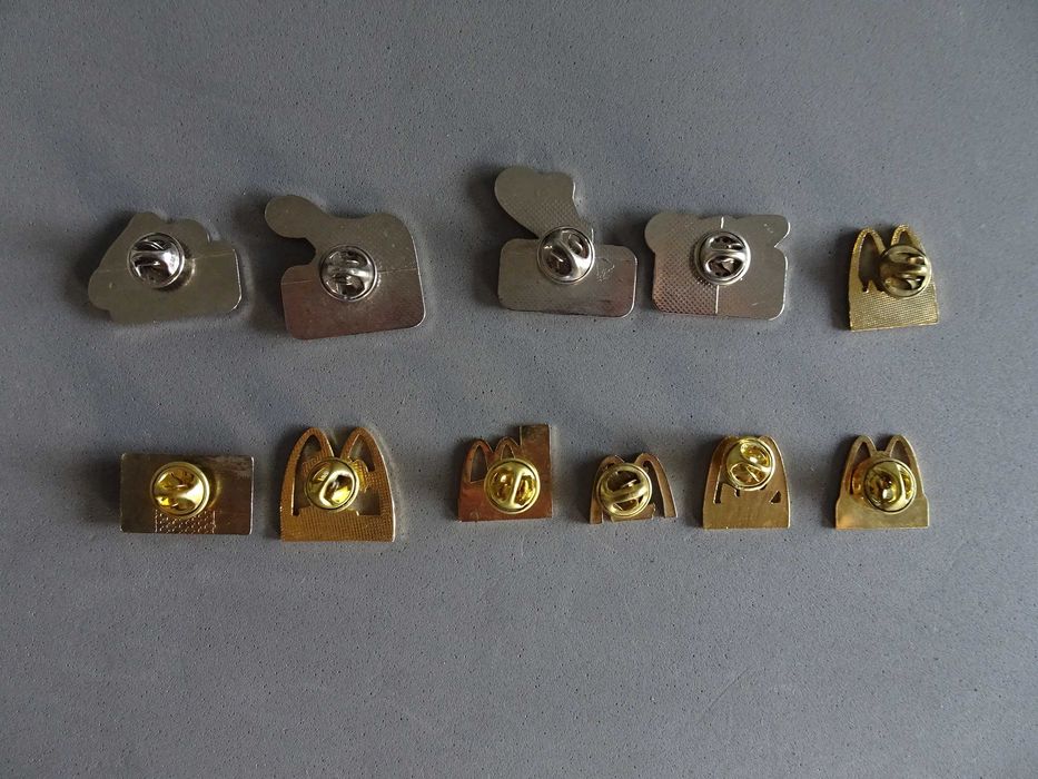 Pins diversos Mc Donald's
