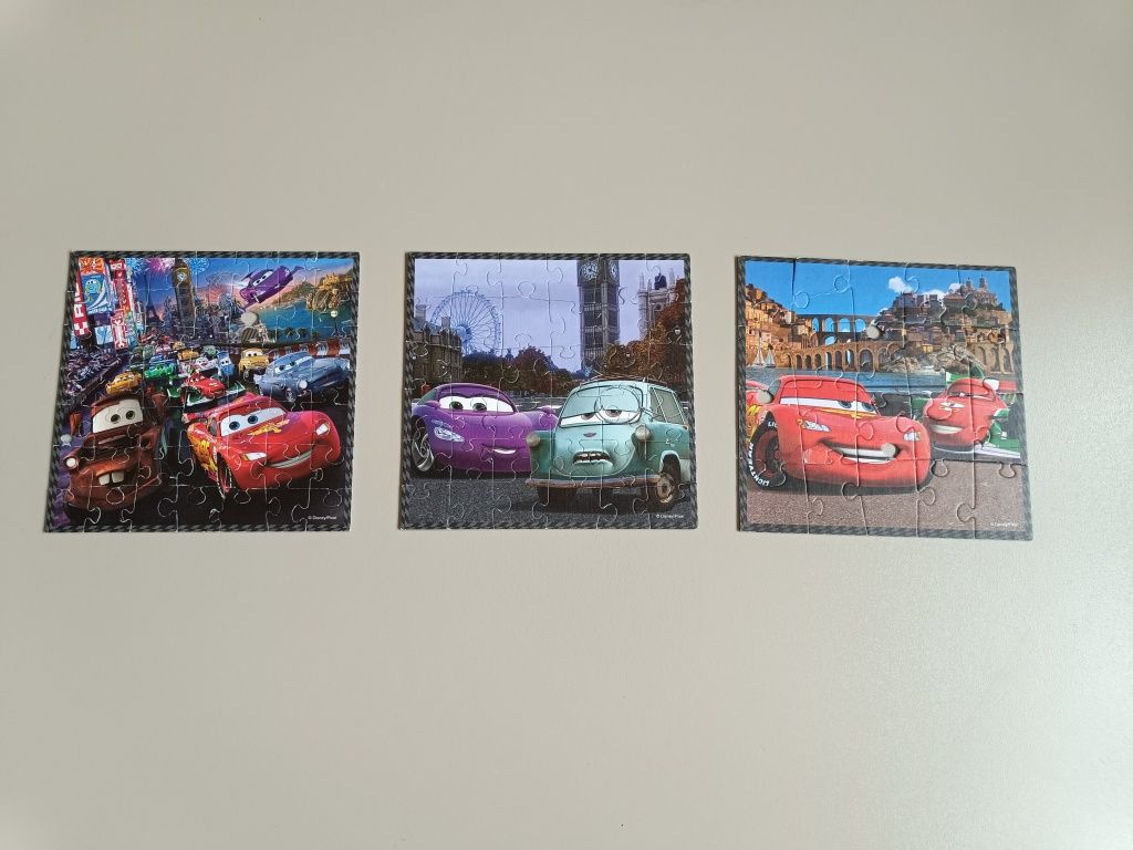 Zestaw puzzli i gra 3+
