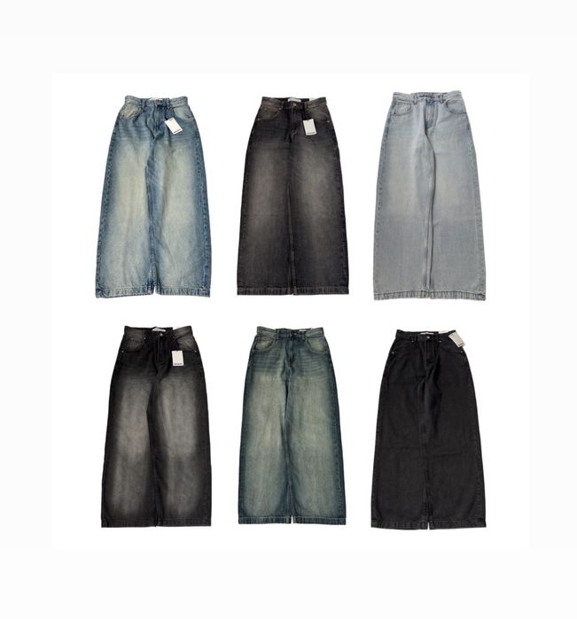 Джинси Бершка Супер Беггі Скейтер Широкі Bershka Super Baggy Jeans