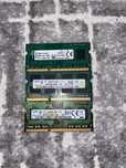 3x DDR3 do laptopa 4GB