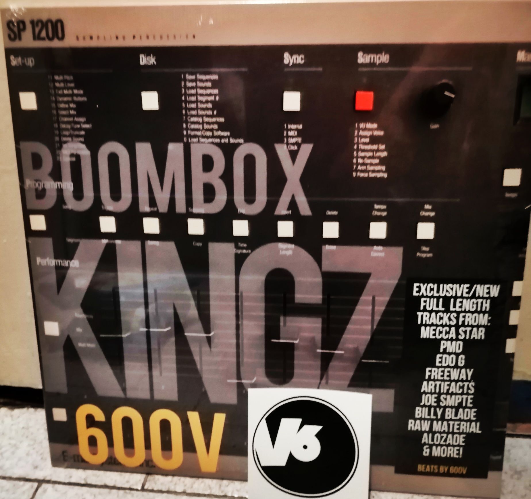 DJ.600V Boombox Kingz 2LP"12 Nowa Folia z tłoczni Klasyka Rapu