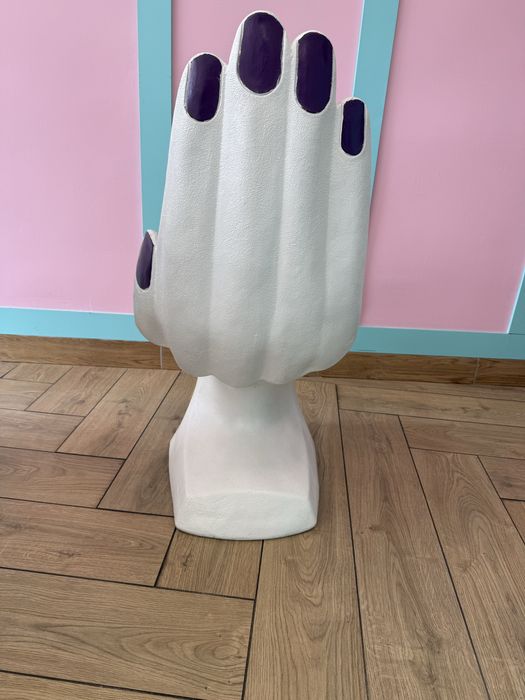 Krzesło dłoń kosmetyczne