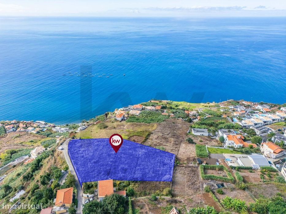Terreno plano no Loreto, Calheta – Vista mar e excelente exposição sol