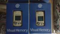 Visual Memory Dreamcast usados com caixas originais