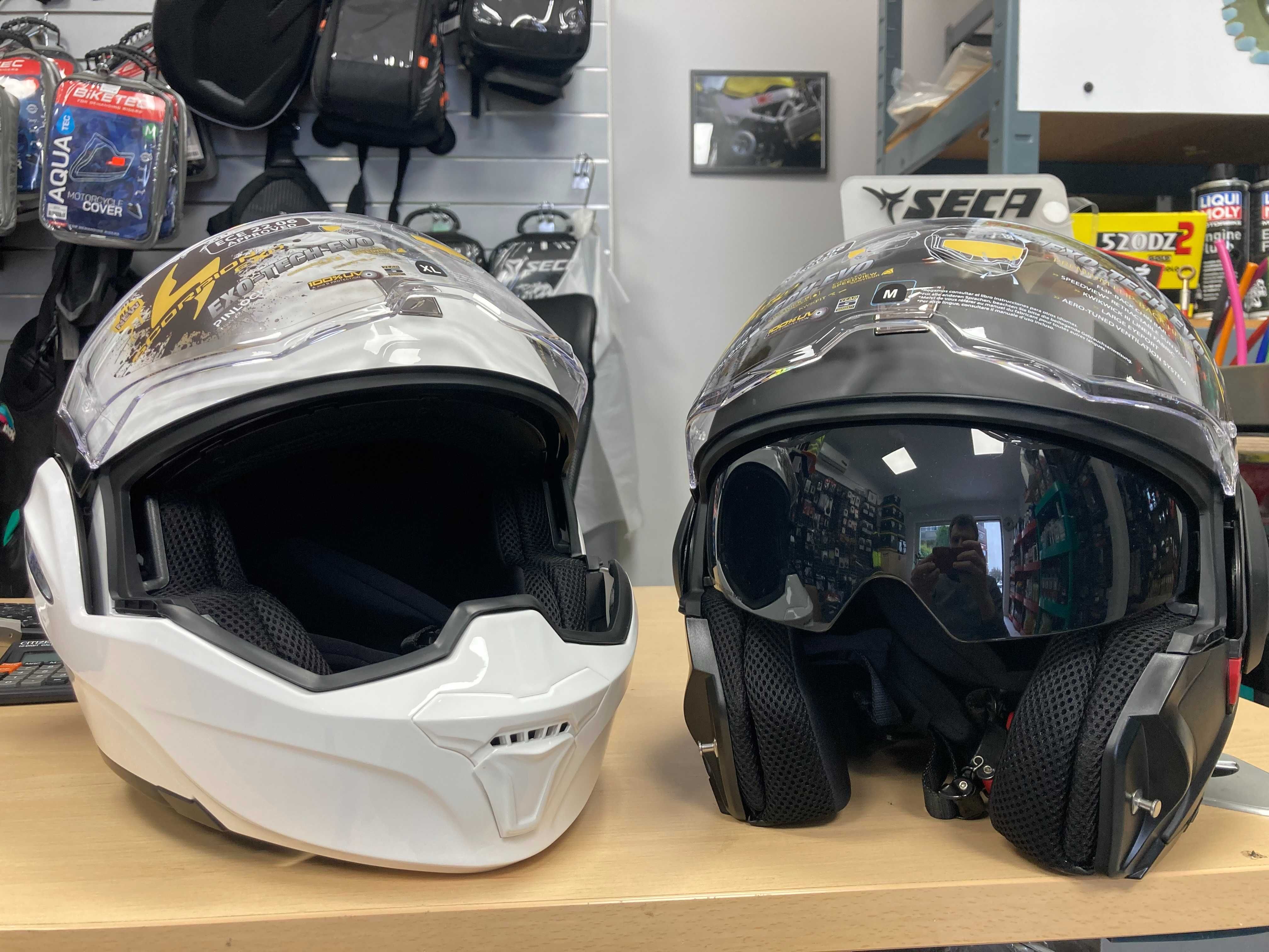 Scorpion Exo-Tech EVO Kask Motocyklowy. Sklep Gwarancja. Pinlock Grati