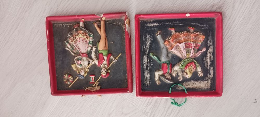 4 quadros Decoração de parede antiguidade